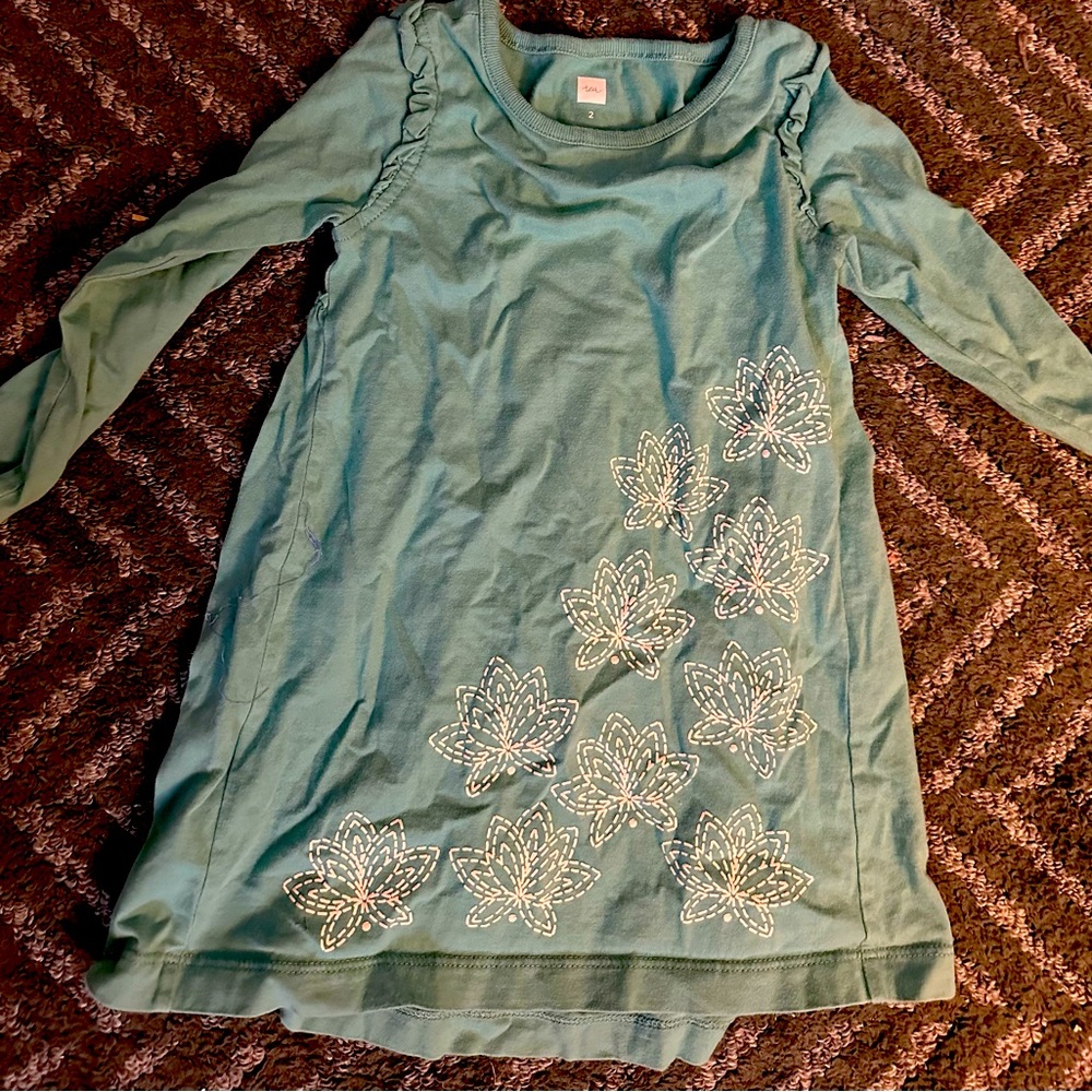 Tea collection Teal dress